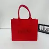 Bolsa Tote de Feltro para Celebração de Casamento Personagem "Fu" Bolsa de Presente Bolsa de Feltro Sacola de Compras Sacola Promocional Personagem "Xi" Bolsa de Lembrancinha