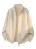 Nuevo Suéter Cardigan de Punto con Cremallera y Cuello Alto para Hombre y Mujer 2026 Otoño/Invierno Ropa Exterior Simple Suelta de Alta Gama