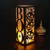 Telaraña negra de Halloween europea y americana, lámpara de papel 3D, pantalla de lámpara de papel cortada con láser, luz nocturna, linterna de calabaza BOO