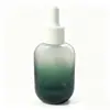 Frasco Conta-Gotas Plano Transparente 15ml 30ml em Estoque de Fábrica Engarrafamento de Óleo Essencial de Aromaterapia Essência Frasco Pequeno para Amostra