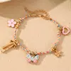 BZ2396 Collar Pulsera Dopamina Transfronterizo Europeo y Americano Estrella de Mar Concha Estilo Playa Temporada de Vacaciones Pulsera de Joyería para Mujer