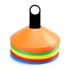 Disco de marcación, disco de marcación redondo, marcador de obstáculo de baloncesto, disco cono, marcador de pie, equipo de entrenamiento de fútbol