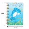 Nuevo cuaderno de espiral de burbujas de silicona de 32k, cuaderno de silicona con diseño de dinosaurio y unicornio, cuaderno de desratización.