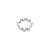 Anillo de Banda Lisa Ola Atmosférica Estilo Coreano Plata de Ley S925 Moda Coreana Diseño Simple Estilo Ins Anillo de Dedo Venta al por Mayor