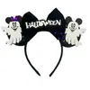 Decoração de Halloween Faixa de Cabeça Mickey Cabeça de Mickey Abóbora Fantasma Acessórios de Cabelo Mickey Decoração de Festival Fantasma Infantil Faixa de Cabeça Faixa de Cabeça de Festa