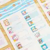 Pegatinas con nombre de dibujos animados para jardín de infantes, pegatinas impermeables con nombre de bebé, etiquetas adhesivas, pegatinas para vasos de agua, pegatinas para suministros de entrada para niños