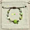 Pulsera trenzada de cuentas de colores africana, Pulsera de cuentas hecha a mano única y distintiva que realza el cutis y muestra la personalidad