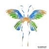 Novo Balão de Alumínio Asas de Borboleta Anjo para Pendurar no TikTok Balão de Foto para Empurrar Decoração de Aniversário e Feriado