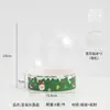 Natal Nova Bola de Cristal Maçã Caixa Bolo de Flores Caixa de Arranjo de Flores Véspera de Natal Fruta da Paz Presente DIY Caixa Vazia