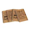 Cuaderno Bloc de Notas Espiral de Papel Kraft Simple Estudiante Examen de Admisión de Posgrado Nota de Error Este Cuaderno de Ejercicios Espiral Venta al por Mayor