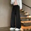 Pantalones de Verano 2026 Nuevos para Hombre de Seda de Hielo Frescos de Pierna Recta, Casual Versátil Holgados Tallas Grandes Deportivos Finos de Corte Curvo