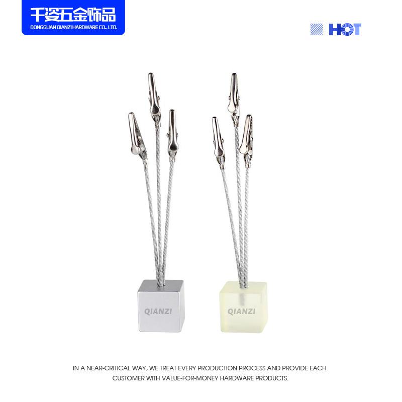 树脂底座便签夹01