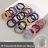 Anel de toalha sem costura corda de cabelo banda de cabelo elástico feminino elástico alto elástico durável coreano celebridade da Internet corda de cabelo direto da fábrica