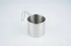 Vajilla Portátil de Acero Inoxidable 304 para Exteriores, Utensilios de Cocina Portátiles para Camping al Aire Libre, Taza Sierra Portátil, Taza de Té para Senderismo