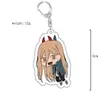 Llavero Acrílico Anime Chainsaw Man Tetsubo Chiita Maima Sakurakawa Qiupa Va Va En Stock Pedido Personalizado