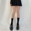 Otoño e invierno integradas pantimedias de terciopelo para mujer para uso exterior artefacto de pierna desnuda JK falsa rodilla cálida gruesa seda de costura de pantorrilla falsa