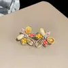 Pendientes de Borla de Flor de Perla Rosa Plateada Clavos de Oreja Pequeños Frescos Estilo Mori Accesorios de Oreja de Alta Gama Moda Venta al por Mayor