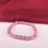 Contas de Ágata Vermelha Obsidiana Negra Contas Soltas Pulseira de Cristal com Contas Pulseira de Calcedônia Redonda