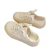 Zapatos de lona de verano de diseño único y original para mujer, perfectos con faldas, estilo coreano, adecuados para estudiantes, zapatos casuales para mujer, color rojo rosa versátil