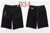 Jeans para chico grande Y2K de comercio electrónico transfronterizo pantalones bordado de dibujos animados hip-hop jeans holgados marea masculina