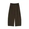Pantalones Casuales de Otoño ALINDM para Mujer Tallas Grandes, Efecto Adelgazante, Pantalones de Pierna Ancha de Cintura Alta