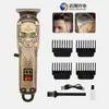 Cortador de Cabelo Elétrico Novo para Barbear Transfronteiriço Cortador de Cabelo Profissional Ferramenta Elétrica para Cortar Cabelo Masculino Salão de Beleza Cortador Elétrico para Esculpir