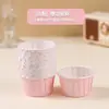 Caixa de Embalagem para Cupcakes Dia das Mães 2025 Fundo Placa Fada Madrinha Decorativo Transparente Destaque Caixa Portátil 6 Grãos