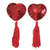 Pegatina de silicona para el pecho con borlas sexuales. Pegatina de silicona para el pecho. Accesorios de ropa interior sexual. Pegatina para el pecho. Una pieza para el cabello.
