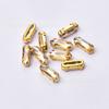 Fundo Dourado 5*15mm Oval Longo Vidro Garra Diamante Ponta Fundo Strass DIY Roupa Sapato Bolsa Decorativa Adesivo Nail Art Diamante Material