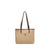 Bolso de mano de gran capacidad para mujer, novedad de 2024, bolso de hombro elegante y distintivo con colores contrastantes.