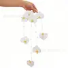Suministro exclusivo transfronterizo de pulseras de perlas de orquídea Phalaenopsis, adornos colgantes para puerta de casa, ramos de novia para bodas, accesorios decorativos para fotografía
