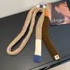 Cachecol de Moda Novo para Outono e Inverno, Cachecol Versátil e de Alta Qualidade, Cachecol Longo Quente de Madeira