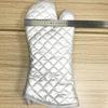 Luvas de Silicone Espessadas Alongadas Isolamento Térmico Microondas Forno Anti-escaldante Luvas de Algodão Assar Isolamento Térmico Clipe de Mão Atacado