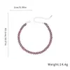 Collar con Forma de Rombo Estilo Europeo y Americano con Diamantes, Lujo Ligero y Sensación de Alta Gama, Cadena para Clavícula para Mujer, Personalidad Retro, Diseño de Moda, Accesorio de Nicho