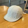 Gorra de Béisbol de Secado Rápido con Visera Corta para Viajes Transfronterizos, Primavera y Verano, para Exteriores, Estilo Retro, Ropa de Trabajo, Sombrero para el Sol, para Hombre y Mujer, Informal, con Corona Blanda, Gorra de Pico