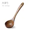 Espátula de Madeira de Acácia Conjunto de Utensílios de Cozinha Conjunto de Ferramentas de Cozinha Escumadeira Colher Colher de Sopa Colher Escorredora Colher de Arroz Conjunto de Colheres para Macarrão Transfronteiriço