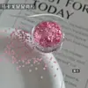 Lentejuelas de Estrella Macaron de 2 mm Decoraciones para Uñas Brillo Súper Brillante Versátil Estrella de Cinco Puntas Puntos Decoración de Uñas Materiales