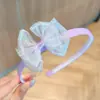 Acessórios de Cabelo Infantis de Celebridade da Internet Transfronteiriça Fivela de Cabelo Tiara Pirulito Tiara Menina Tiara de Laço Doce Princesa Acessórios de Cabelo