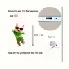 Tapón de polvo para teléfono móvil 2D, colgante acrílico de gatito transfronterizo, colgante de Tipo C enojado, artículo de venta caliente, otros productos africanos