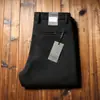 Pantalones de lana gruesos de alta gama para hombre, otoño e invierno 2023, lana de alta calidad, sueltos, rectos, pantalones casuales de negocios