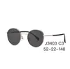 Gafas de Sol Polarizadas para Mujer con Montura Redonda Metálica Retro, Montura Grande, Estilo Europeo y Americano, Gafas de Sol de Alta Calidad de Moda