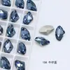 Pedras de Strass para Unhas Dongzhou Cristal em Formato de Machado 9x14 Strass de Vidro de Alta Qualidade, Strass de Formato Irregular, Decorações para Nail Art, Strass Dongzhou em Formato de Machado