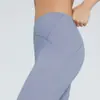 Pantalones de yoga de cintura alta con control de abdomen para mujer, leggings de fitness de costura de seis hilos y cuatro agujas, pantalones largos deportivos ajustados elásticos sin costuras, adecuados para usar como prenda exterior o capa base.