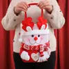 Bolsa de Regalo Navideña Transfronteriza, Bolsa de Manzana para Nochebuena, Bolsa de Regalo, Bolso de Mano, Bolsa de Caramelo de Dibujos Animados con Tapa abatible