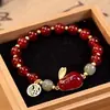 ¡Regalos recomendados para el Festival de Medio Otoño! Pulsera Fupai de Durian, Pulsera de Diseño de Nicho de Moda para Mujer, Regalo para Mamá o Mejor Amiga