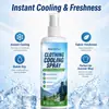 Spray Refrigerante para Ropa Kineshinex 100ml Adecuado para Ropa Deportiva de Verano, Oficina, Viajes al Aire Libre