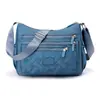 Bolso de Hombro de Moda para Mujer, Bolso Cruzado Versátil Simple Casual Multicapa, Bolsa de Almacenamiento Deportiva Grande para Viajes al Aire Libre