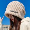 Gorro de Punto Holgado para Mujer, Adecuado para Primavera y Otoño, Cálido Gorro Slouchy, Moderno y Versátil, Hace que el Rostro Parezca Más Pequeño