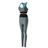 Pantalones de Yoga Deportivos Transpirables de Secado Rápido Europeos y Americanos Hermosa Espalda Sexy Yoga Levanta Caderas Mallas Traje Venta al por Mayor