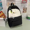 Mochila Nueva de Moda con Bloques de Color, Ligera, Casual, Simple, Versátil, Bolsa Escolar de Gran Capacidad para Niñas